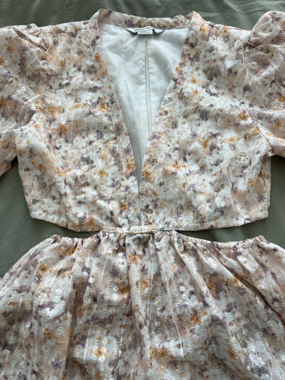 Urban Revivo floral maxi dress